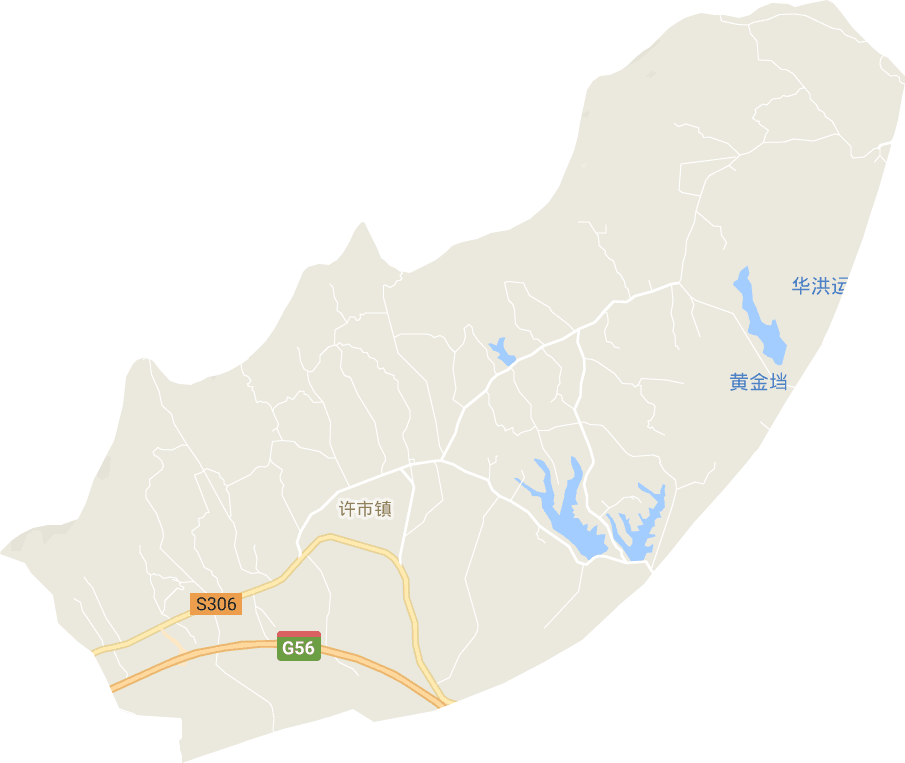 許市鎮電子地圖