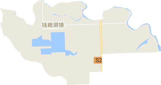 錢糧湖鎮電子地圖