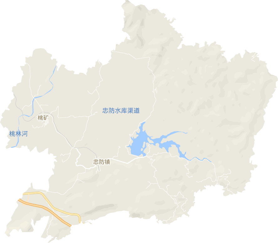 忠防鎮電子地圖