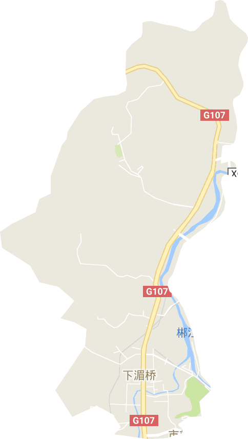 下湄橋街道電子地圖