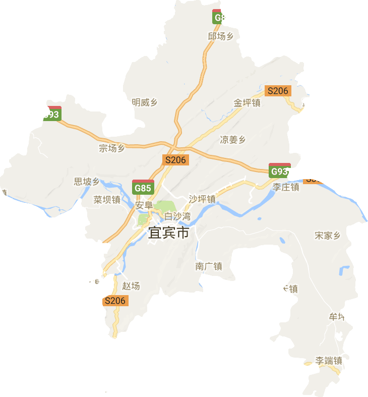 翠屏區電子地圖