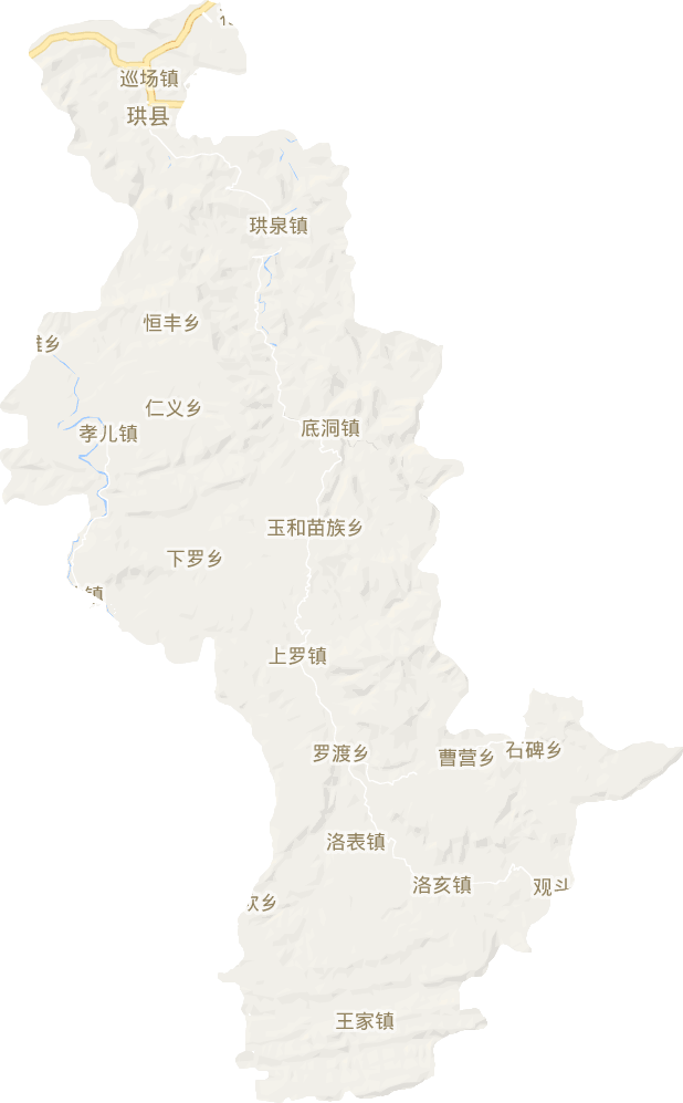 珙縣電子地圖