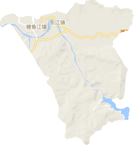 東江街道電子地圖