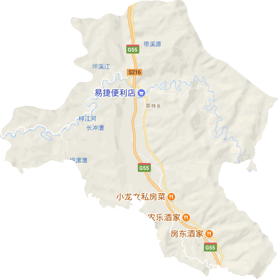 茶林鎮電子地圖
