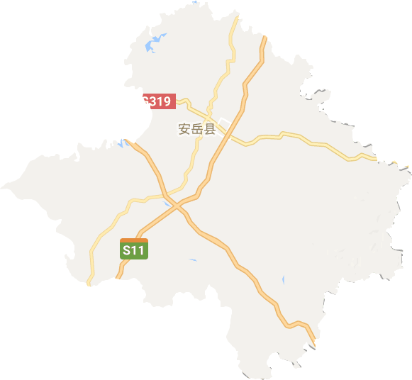 安岳縣電子地圖