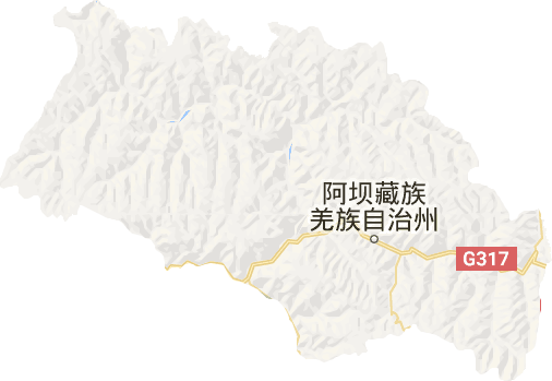 馬爾康市電子地圖