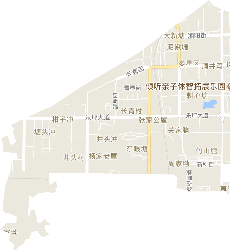 長青街道電子地圖
