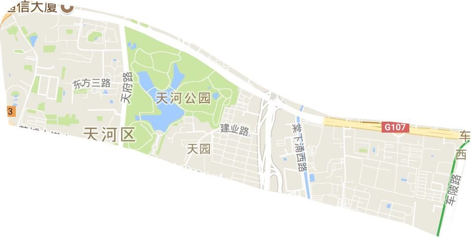天園街道電子地圖