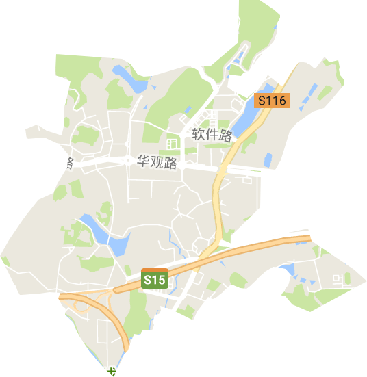 新塘街道電子地圖