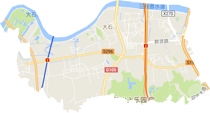 大石街道電子地圖