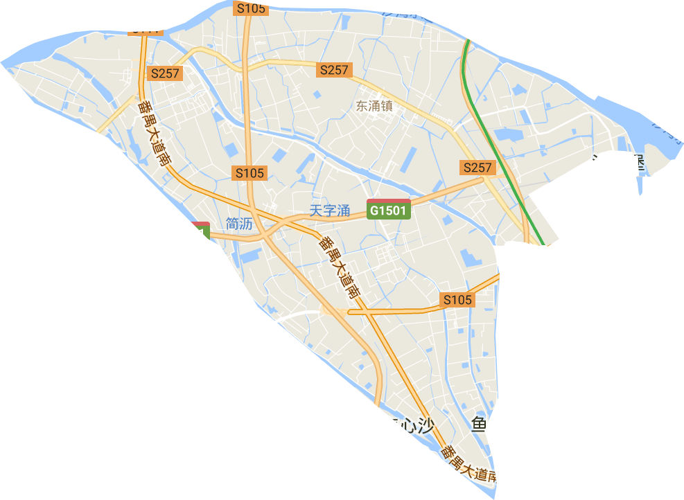 東涌鎮電子地圖