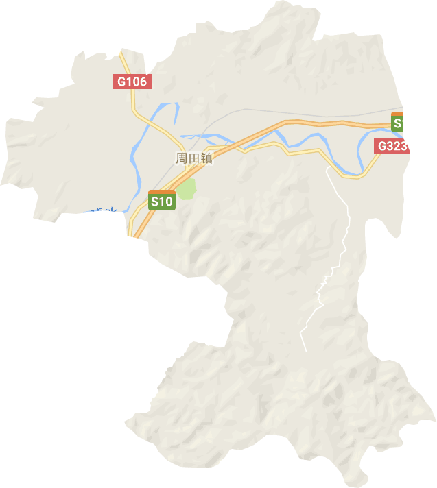 周田鎮電子地圖