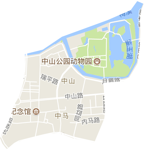 同益街道電子地圖