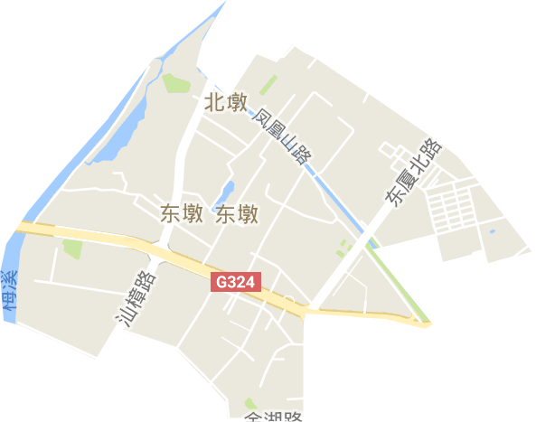 東墩街道電子地圖