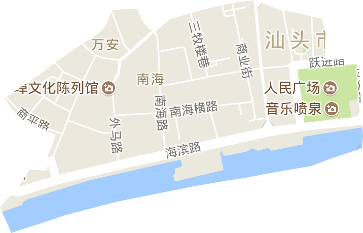 海安街道電子地圖