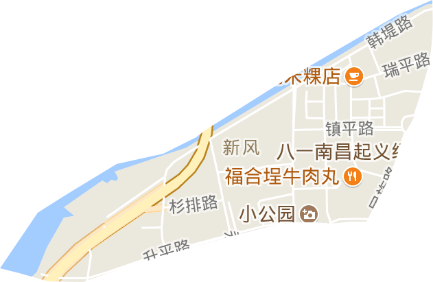 新福街道電子地圖
