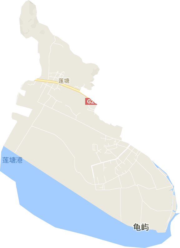 鮀蓮街道電子地圖