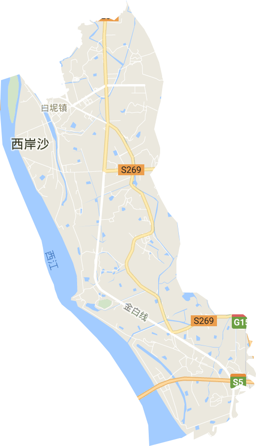 白坭鎮電子地圖