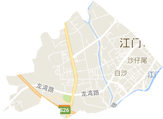 白沙街道電子地圖