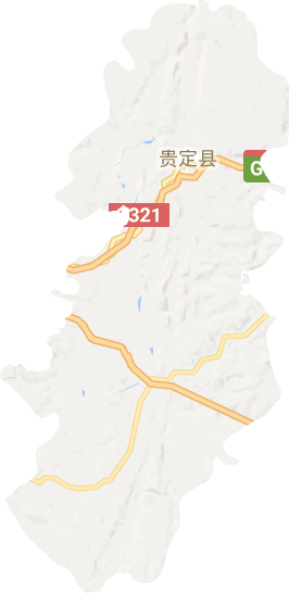 貴定縣電子地圖