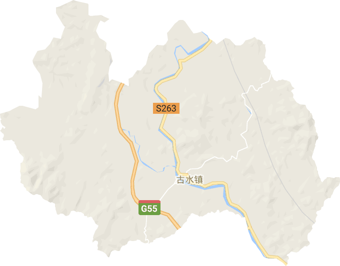 古水鎮電子地圖