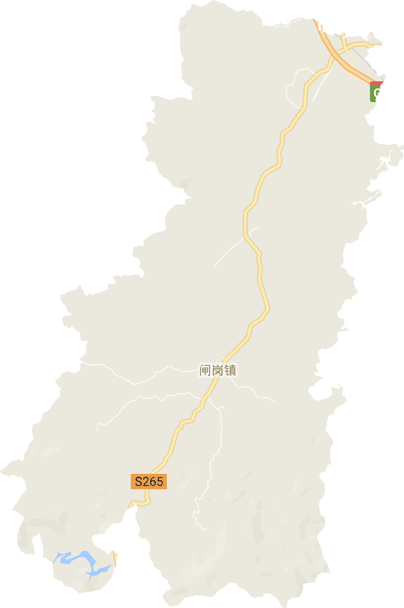 閘崗鎮(zhèn)電子地圖