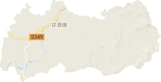 甘灑鎮電子地圖