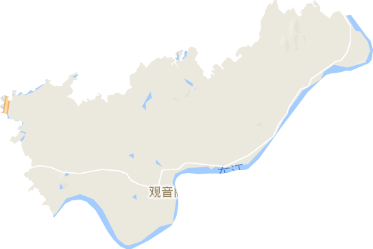 觀音閣鎮電子地圖