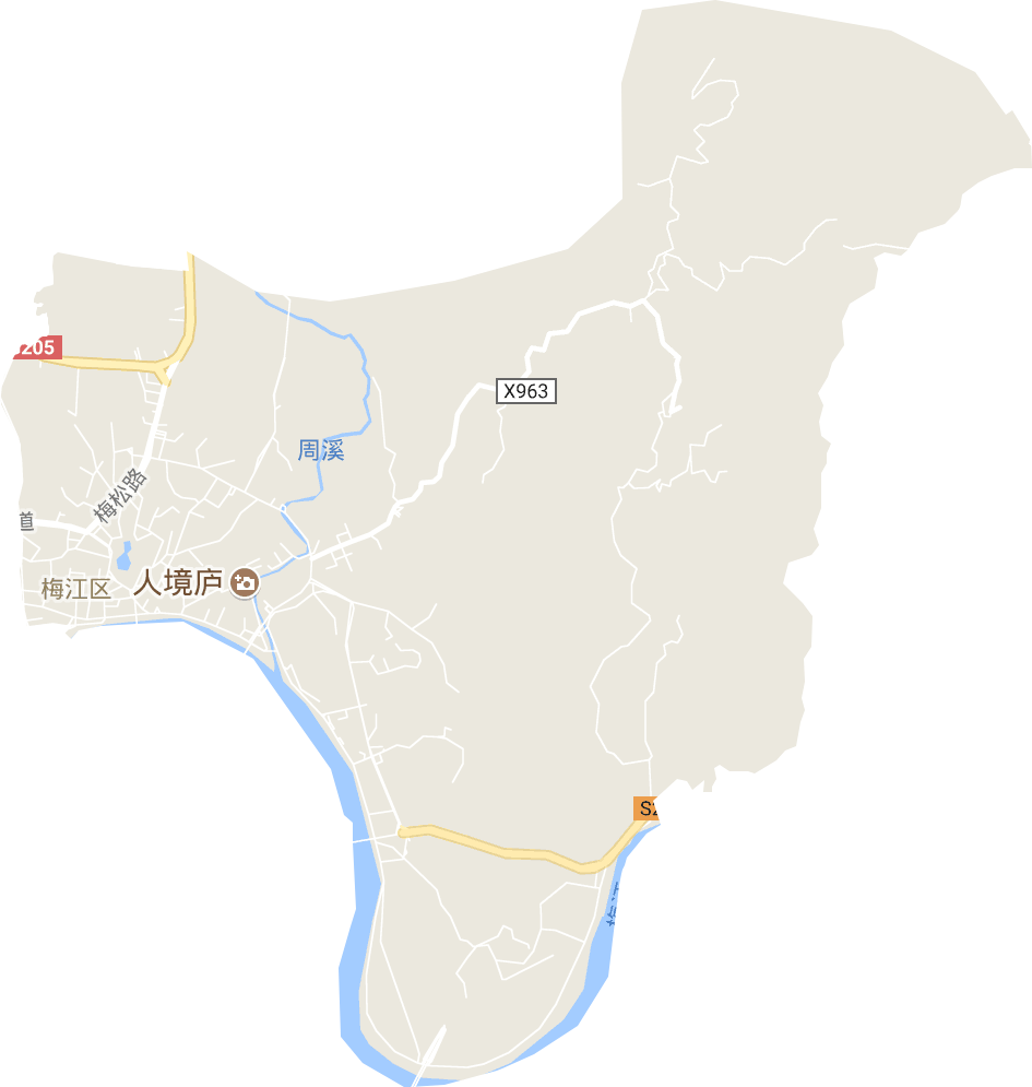 金山街道電子地圖