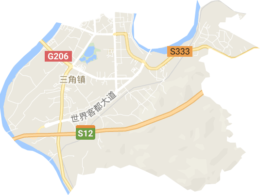 三角鎮(zhèn)電子地圖