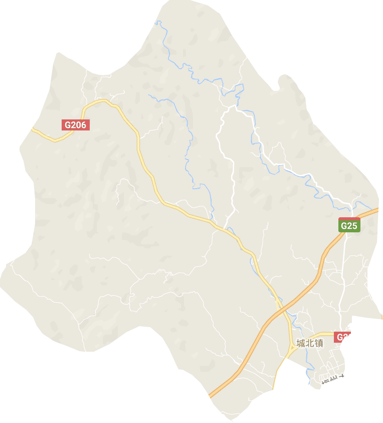 城北鎮(zhèn)電子地圖