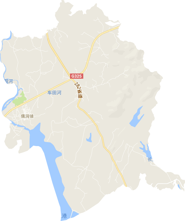 儒洞鎮電子地圖