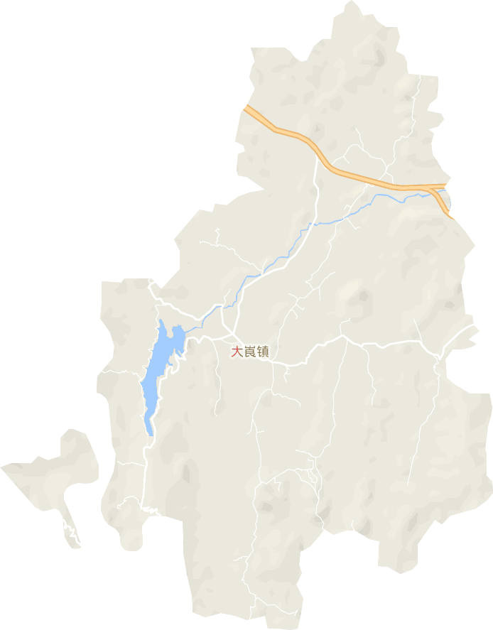 大崀鎮電子地圖
