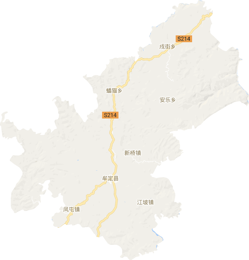 牟定縣電子地圖