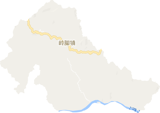 嶺腳鎮電子地圖