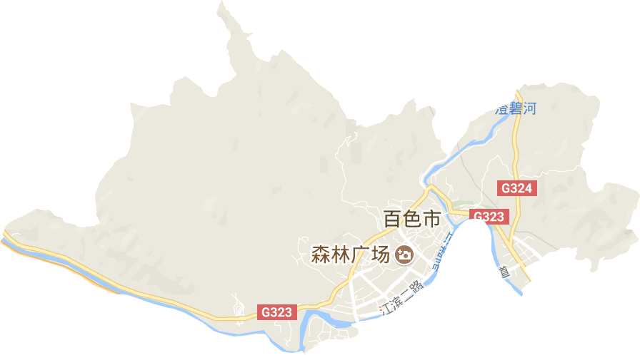 百城街道電子地圖