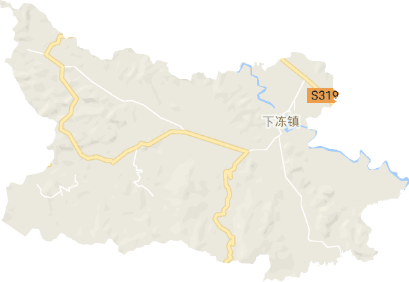 下凍鎮電子地圖