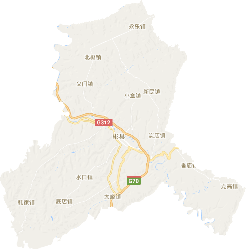 彬縣電子地圖