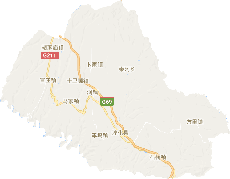 淳化縣電子地圖