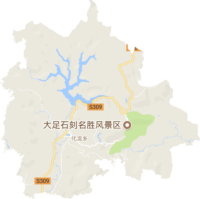 寶頂鎮電子地圖