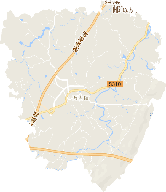 萬古鎮電子地圖