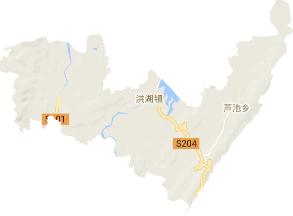 洪湖鎮電子地圖