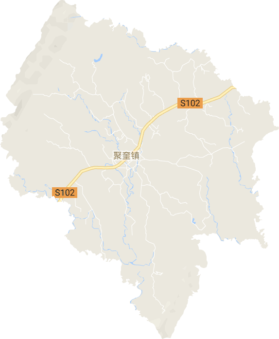 聚奎鎮電子地圖
