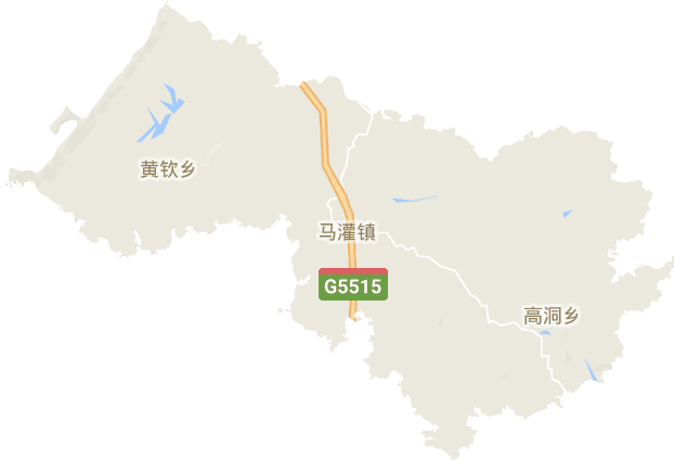 馬灌鎮電子地圖
