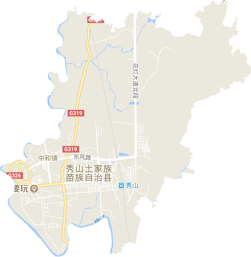 中和街道電子地圖