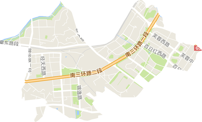 成龍路街道電子地圖
