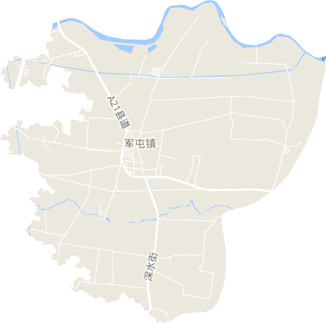 軍屯鎮電子地圖