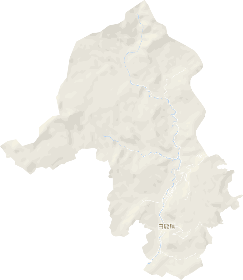 白鹿鎮電子地圖