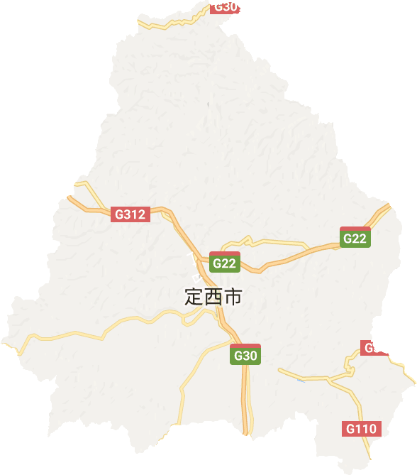 安定區電子地圖