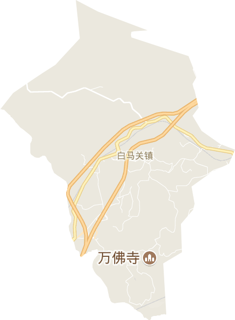 白馬關鎮電子地圖